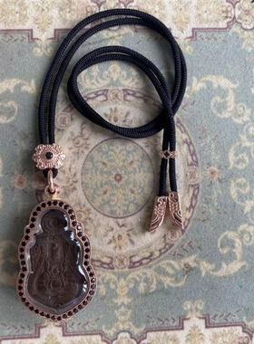 全泰五大冠兰之一 龙婆noi拉胡 纯师傅手刻符 双卡验证 品相完美