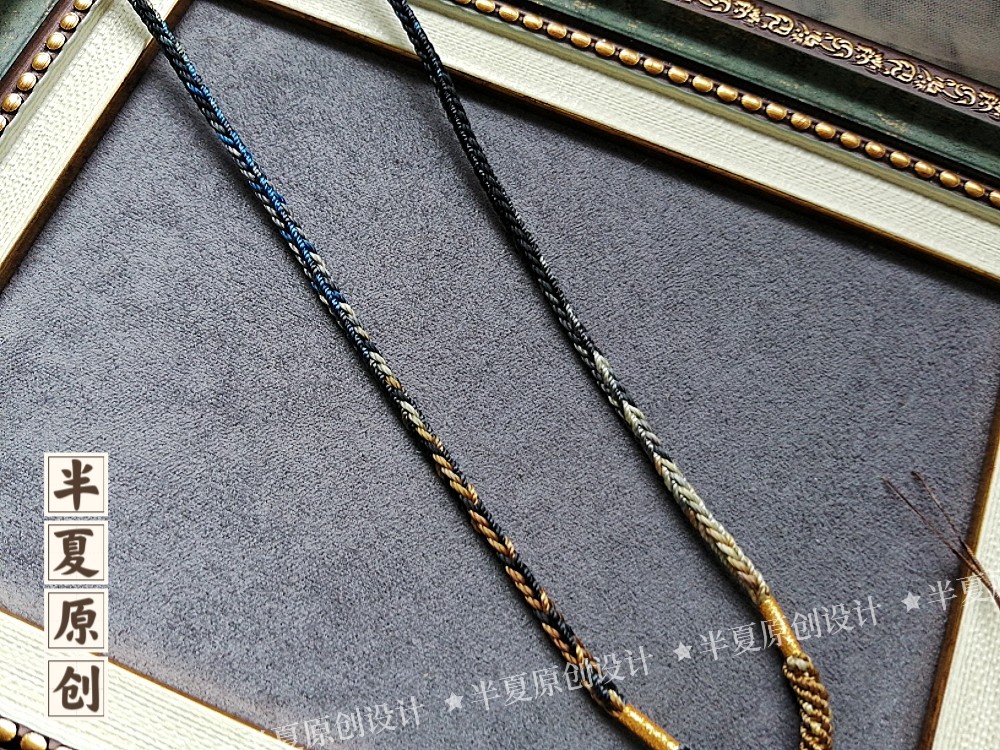 高端手工编织项链绳子黄金吊坠挂绳玉佩翡翠蜜蜡牌子粗男女款毛衣,淘宝优惠券,粉丝福利购,淘宝优惠卷