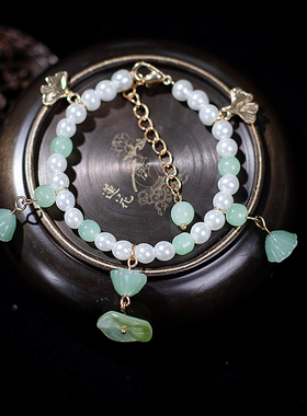 古装汉服配饰软璎珞古风项链女