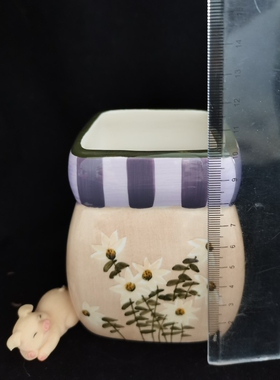 花卉手工透气厦门出口花盆老陶瓷