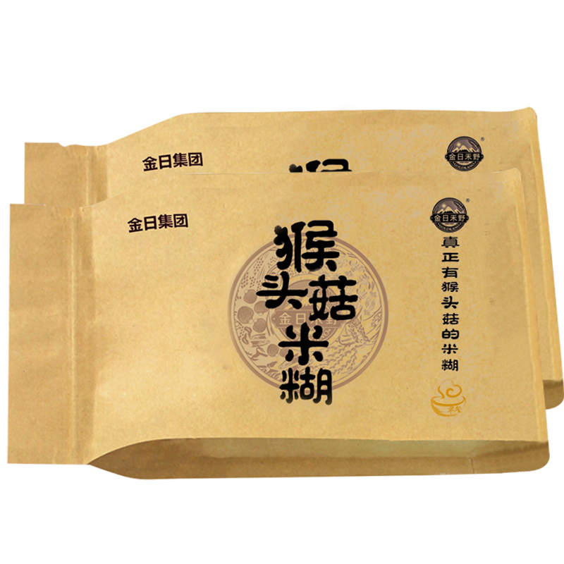 金日禾野食品旗舰店金日禾野猴头菇米糊稀早餐养胃成人营养速食懒人食品袋装冲饮早餐3
