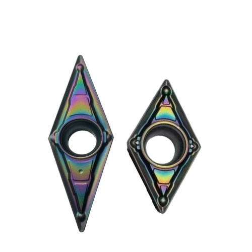 35度菱形彩色加硬数控刀片菱形单面VBMT11T302 VBMT160404/08-MV - 图1