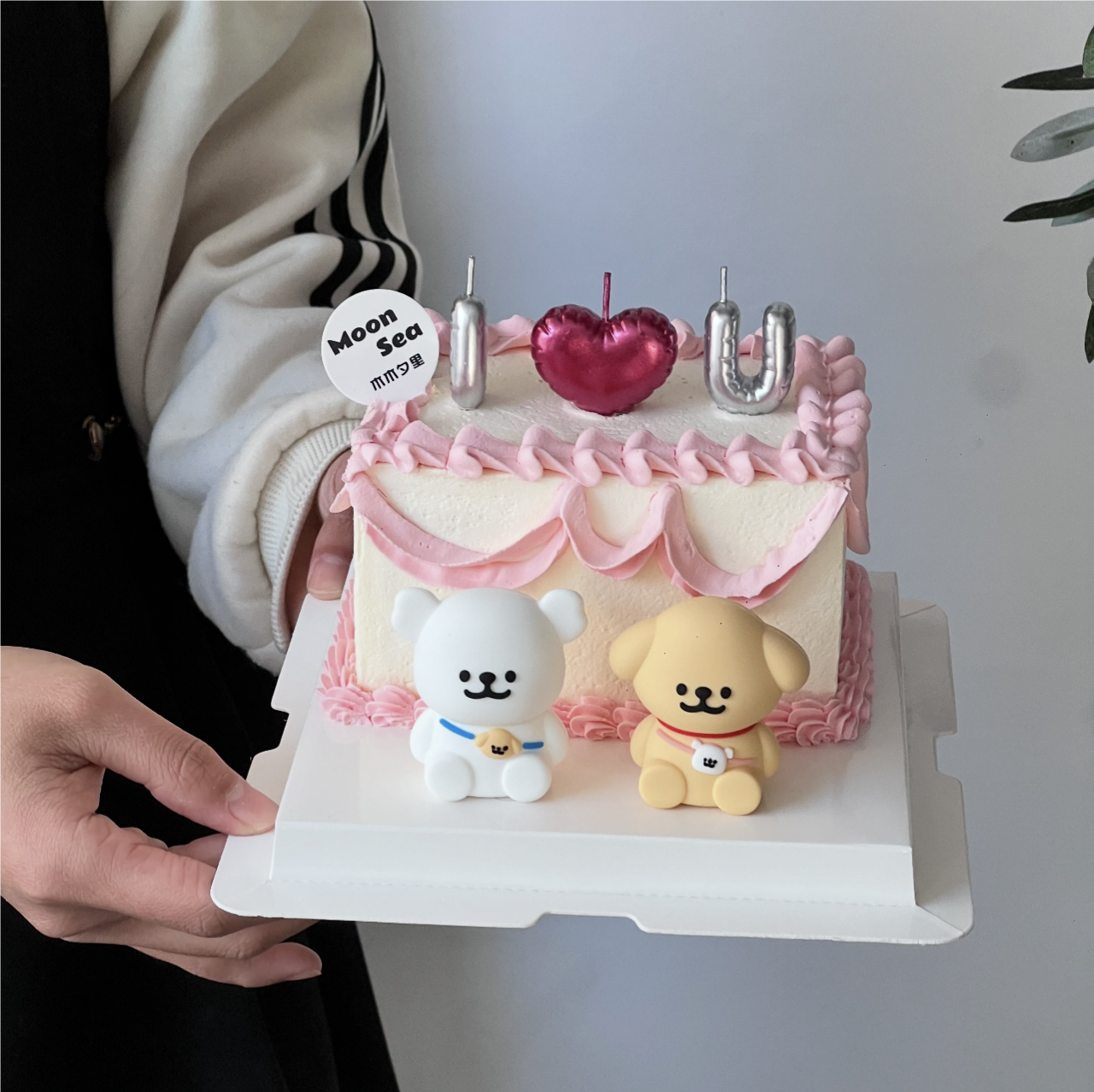 2.14情人节卡通快乐软胶小狗告白蜡烛可爱风蛋糕装饰节日装扮,淘宝优惠券,粉丝福利购,淘宝优惠卷