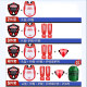 Jingpai-Children's Fighting Protective Gear Five-Year Warranty