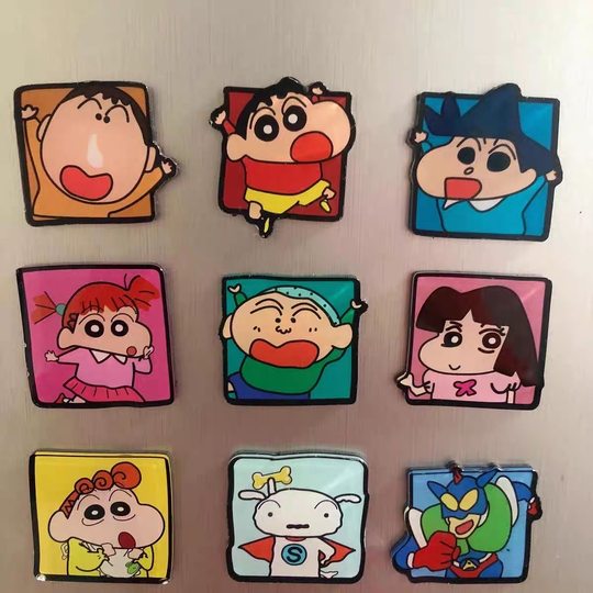 Cartoon anime refrigerator magnet creative acrylic