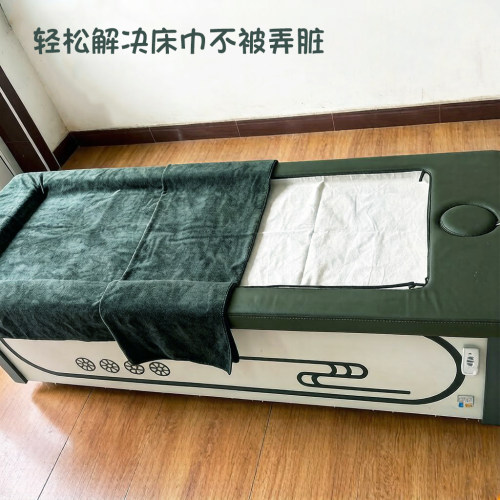艾灸床熏蒸床专用隔烟布虑烟床单阻燃耐高温保护盖毯美容浴巾毛巾 - 图0