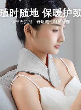 纯棉护颈脖套小围脖带兜设计防寒