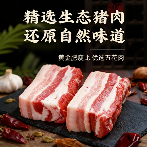 阿海家酱油肉绍兴母子酱肉五花浙江温州安昌特产特色腊味农家腊肉 - 图0