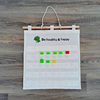 Canvas morning check bag kindergarten storage bag card bag