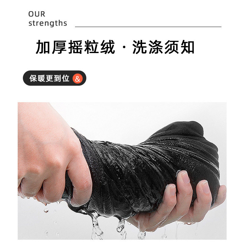 秋冬骑行面罩防风保暖一体式头套摇粒绒加绒帽多功能运动保暖头套