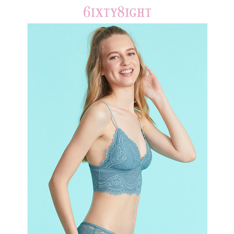 6ixty8ight 68甜美法式蕾丝薄内衣 6IXTY8IGHT文胸
