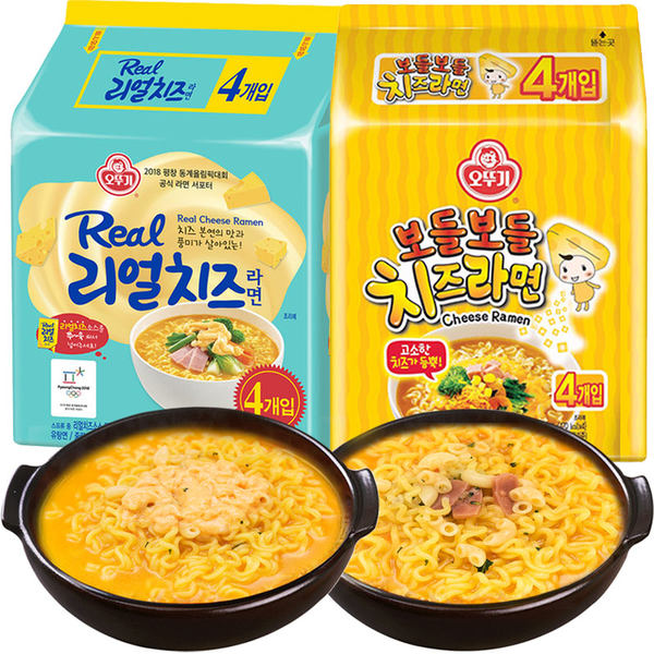 不倒翁芝士拉面韩国进口方便面奶酪特浓芝士面奶油起司泡面微辣 牌子网