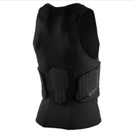 шорты для предотвращения столкновений Pro Honeycomb с защитными накладками и короткими рукавами