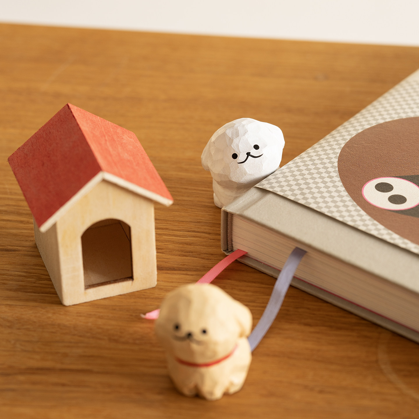 我俩天下第一好！线条小狗可爱治愈卡通工位电脑桌面装饰品摆件,淘宝优惠券,粉丝福利购,淘宝优惠卷