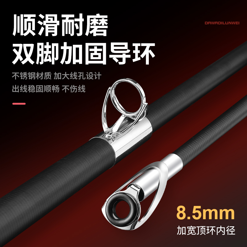 2025新型暴力锚杆远投超轻超硬矛鱼专用杆专业级大物锚鱼竿全套装 - 图0