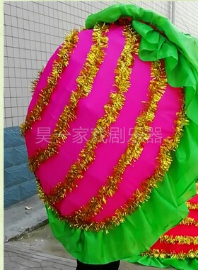 新款海水蚌贝壳蛤蜊河蚌壳精花蚌舞秧歌喜庆红社火表演出服装道具
