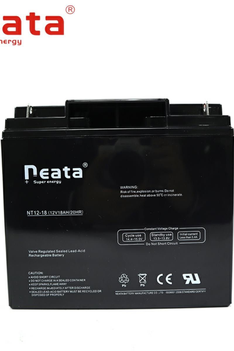 Neata能特蓄电池NT24-12消防主机12V24AH通讯系统应急照明UPS电源 - 图0