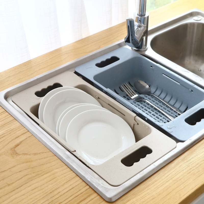 可伸缩洗菜盆淘菜盆厨房水槽沥水篮菜篮子洗水果盆滤水家用洗菜器,淘宝优惠券,粉丝福利购,淘宝优惠卷