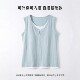 Summer ຝ້າຍບໍລິສຸດປອມສອງສິ້ນ vest bottoming ກັບ pads ເຕົ້ານົມສໍາລັບແມ່ຍິງ