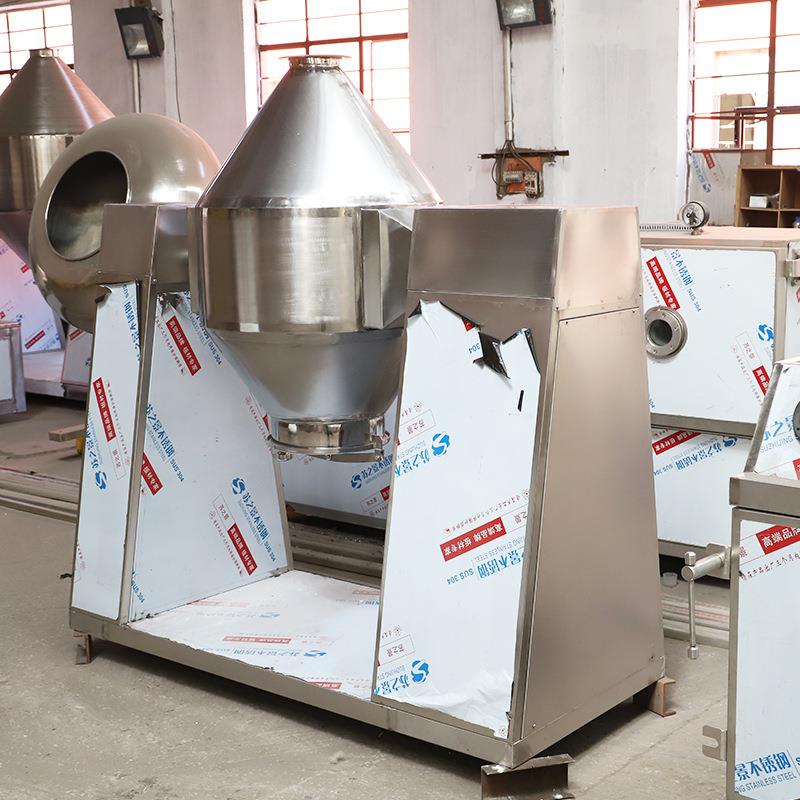 双锥混合机不锈钢食品干粉颗粒自动电动混料机立式搅拌机厂家供应 - 图1