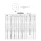 Galvanized flat pad National standard carbon steel GB97 screw washer