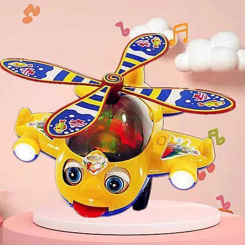 儿童推推乐学步车玩具防滑手推飞机带音乐1-3岁宝宝走路户外幼儿