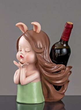 客厅少女陈列家用酒柜风格北欧