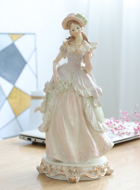 欧式人物家居摆件简约现代摆设品