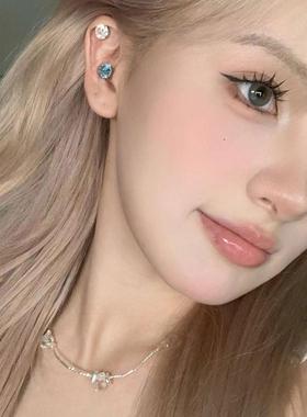 hucares「绝美冰块」原创白水晶疗愈清冷项链手链套组 视觉降温