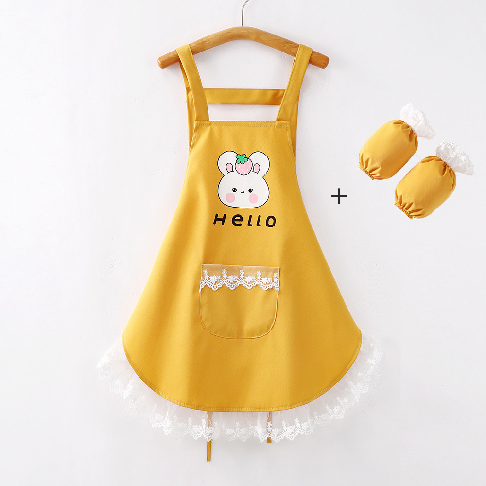 儿童围裙女宝宝画画罩衣防水防油家用厨房围腰做饭高颜值透气围兜,淘宝优惠券,粉丝福利购,淘宝优惠卷