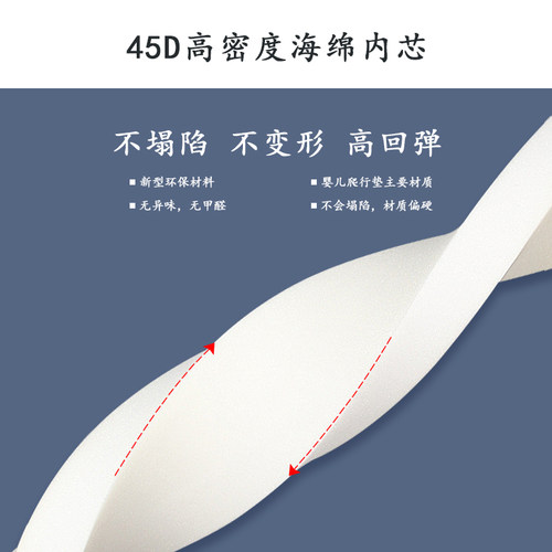 床缝填充神器靠墙宿舍长条枕可定制婴儿床头拼接加宽缝隙填塞垫 - 图2