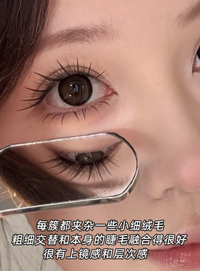 2026新款假睫毛书大容量免胶自粘女自然仿真浓密不朽情缘狐胶水款