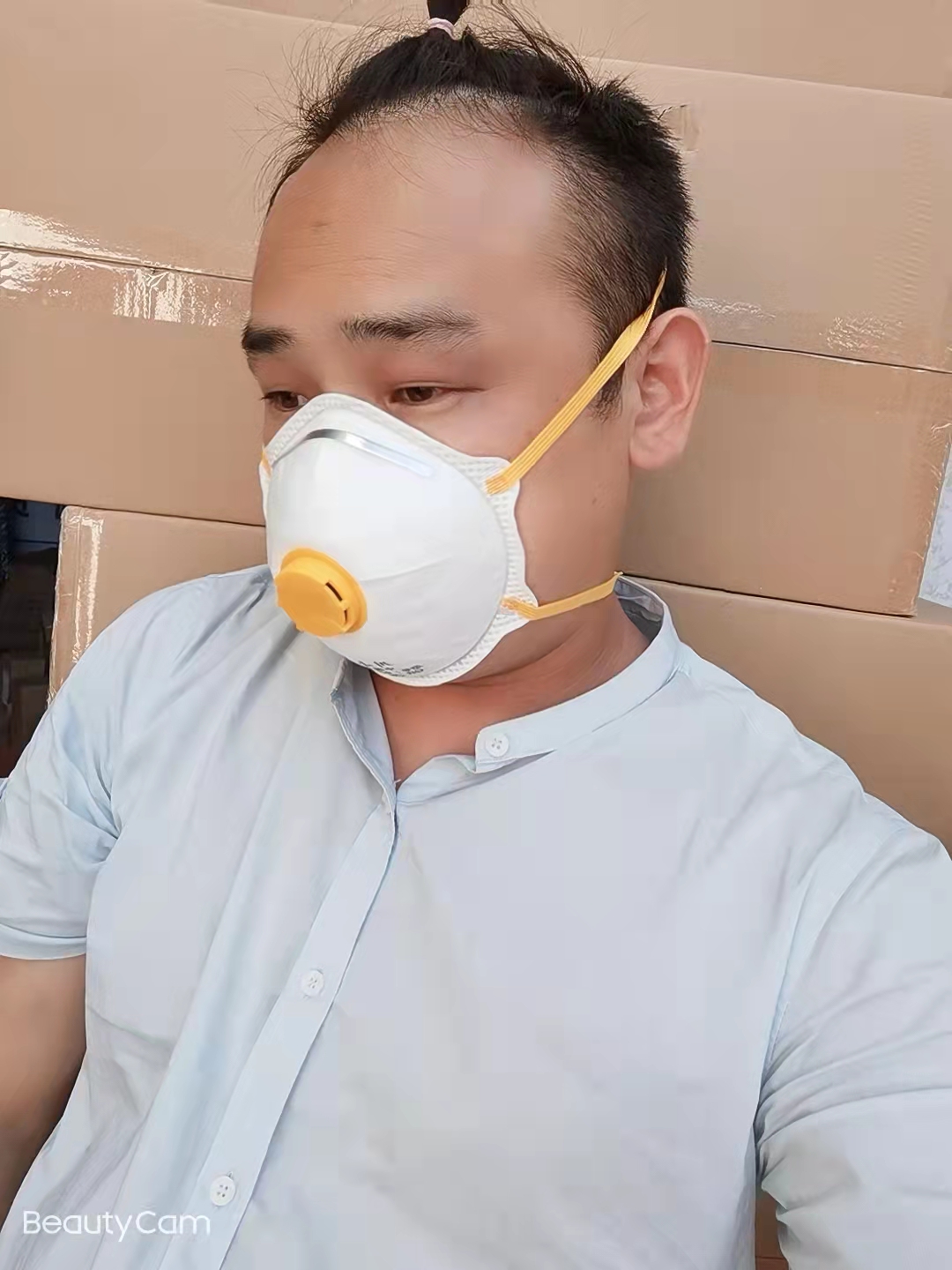 川小李9008V头戴式专业防尘口罩口罩防雾霾防打磨电焊防工业粉尘-图0