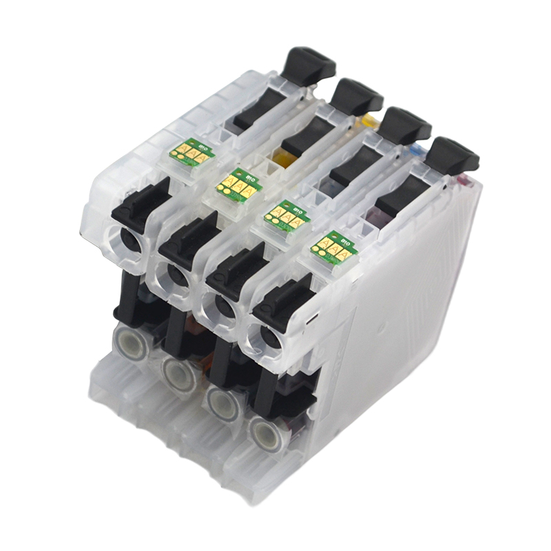 DAT适用兄弟打印机MFC-J2310 J2510填充墨盒Brother MFC-J3520 J3720彩色填充连供墨水盒LC563/5/7/9填充墨盒 - 图1