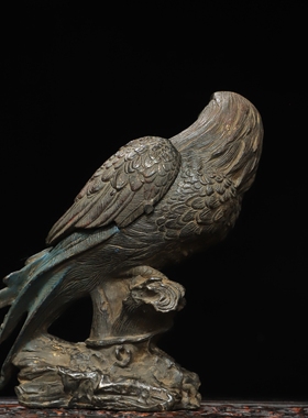 动物香薰炉黄铜拓金瑞兽炉狮子熏香炉家居佛堂桌面装饰品复古摆件