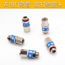 Agricultural Spraying Machine High Pressure Pump Explosion Protection Tube Orchard Spray Gun Universal Swivel Anti-Knotting 2 In Charge Direct Head