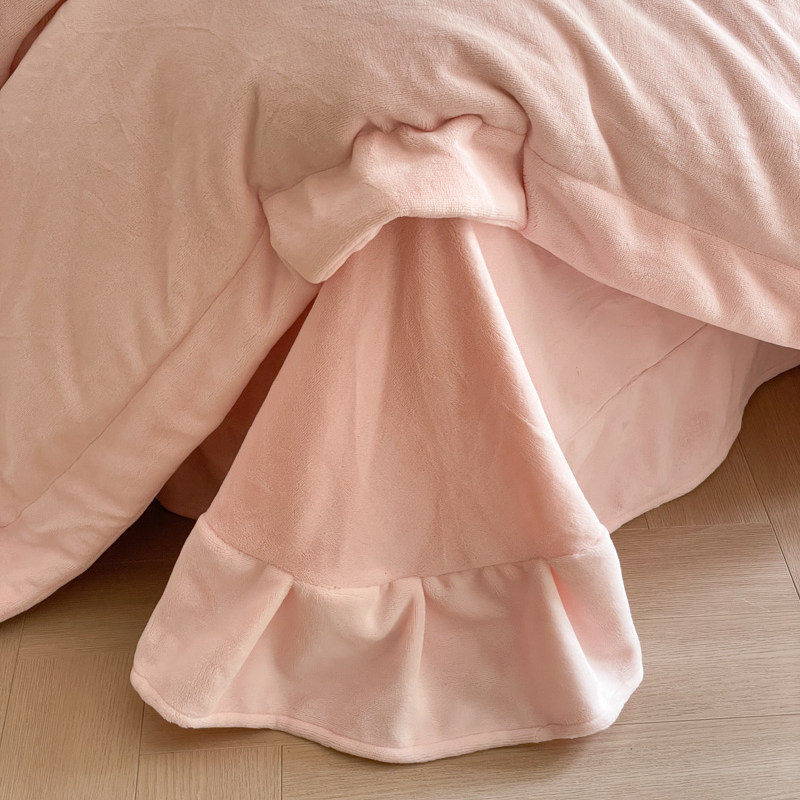 A类高端牛奶绒四件套母婴级双拼兔毛绒高克重加厚保暖刺绣款被套,淘宝优惠券,粉丝福利购,淘宝优惠卷