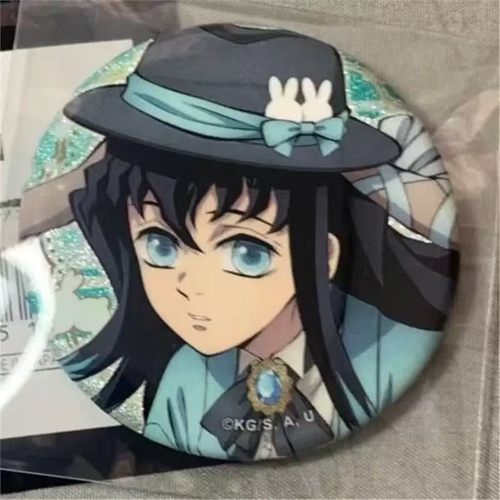 正版官谷鬼灭之刃沪版兔年限定卯年限定徽章吧唧拍立得相卡盲盒 - 图2