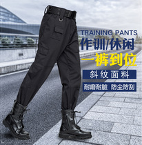 Special Qin Spring Summer Security Work Training Pants Black Thick Special Training Workwear Pants Wear and Wear Tactical Pants Autumn Combat Pants