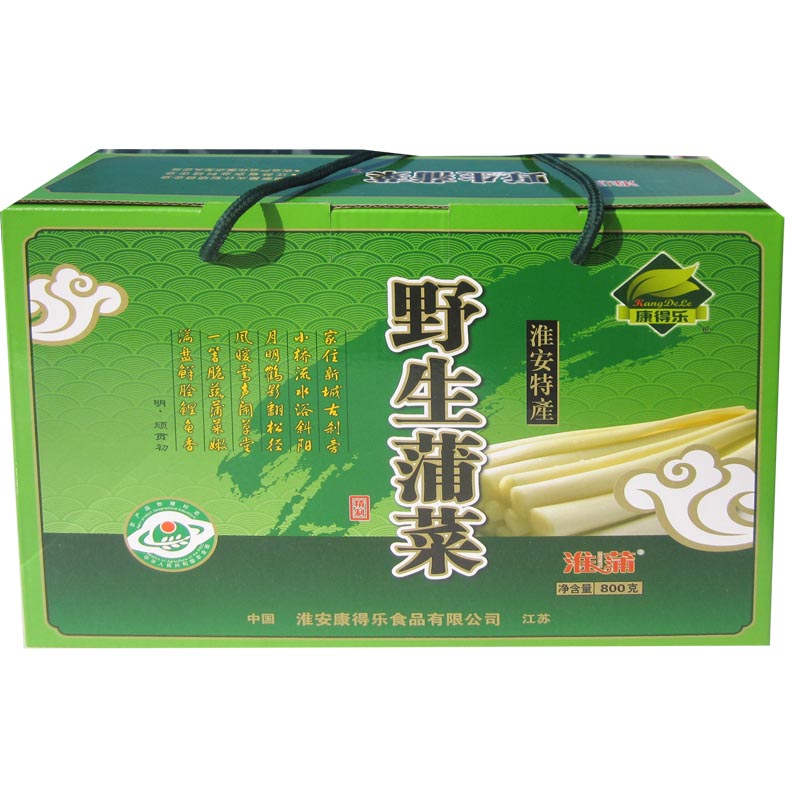 蒲菜淮安土特产新鲜野菜蔬菜蒲笋蒲儿菜淮安蒲菜400g*2袋礼盒装 - 图3