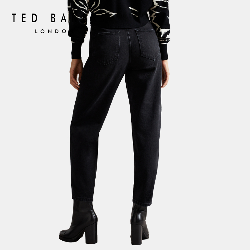 Ted Baker 泰德·贝克 Bootis 女士高腰直筒七分牛仔裤256677