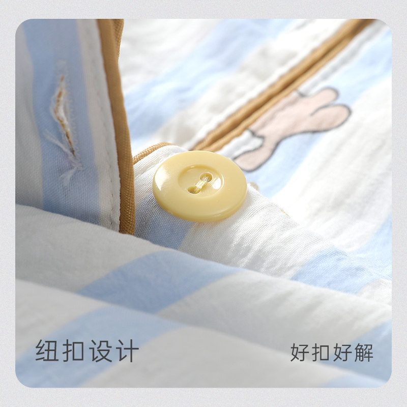 宫蝶【凉感型】腊肠狗短袖睡衣女夏季开衫套装外穿卡通小狗家居服