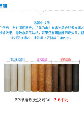 爱惠浦10寸PP棉滤芯1微米四支装