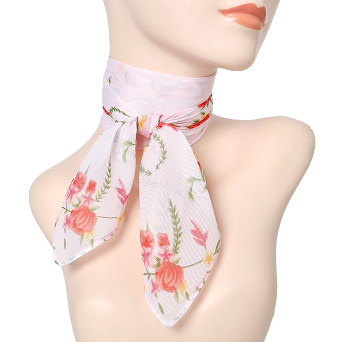 春秋新款百搭时尚印花小方巾雪纺薄款纱巾妈妈女护颈装饰丝巾围巾,淘宝优惠券,粉丝福利购,淘宝优惠卷