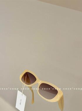 BVKV限时抢购 太阳眼镜天菜  新品 26-4方形黑色太阳眼镜 太阳眼