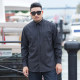 Men's Plus Size Business Casual Long Sleeve Shirt