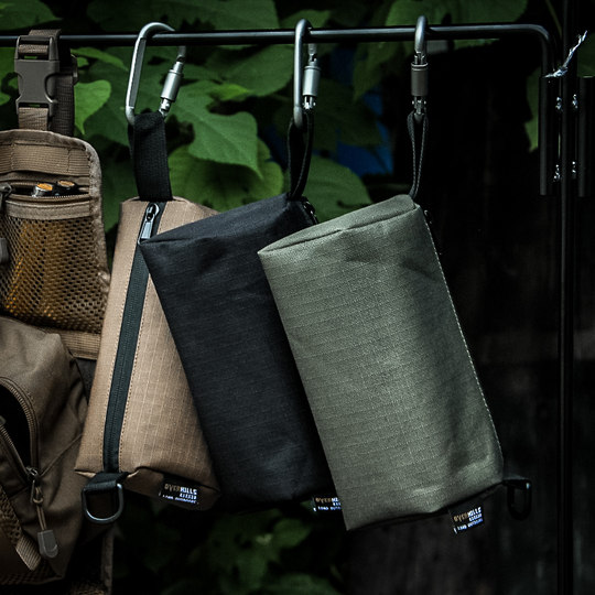 Overhills lightweight outdoor camping storage debris bag tactical hanging bag waterproof new thickened toiletries bag