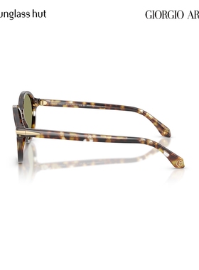 阿玛尼潮流圆框眼镜时尚