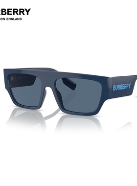 BURBERRY方形前卫时尚男太阳镜