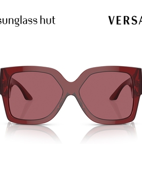 VERSACE方形简约女太阳镜